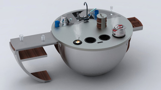 Illustration for article titled I Wouldn't Mind Being Marooned On This Kitchen Island
